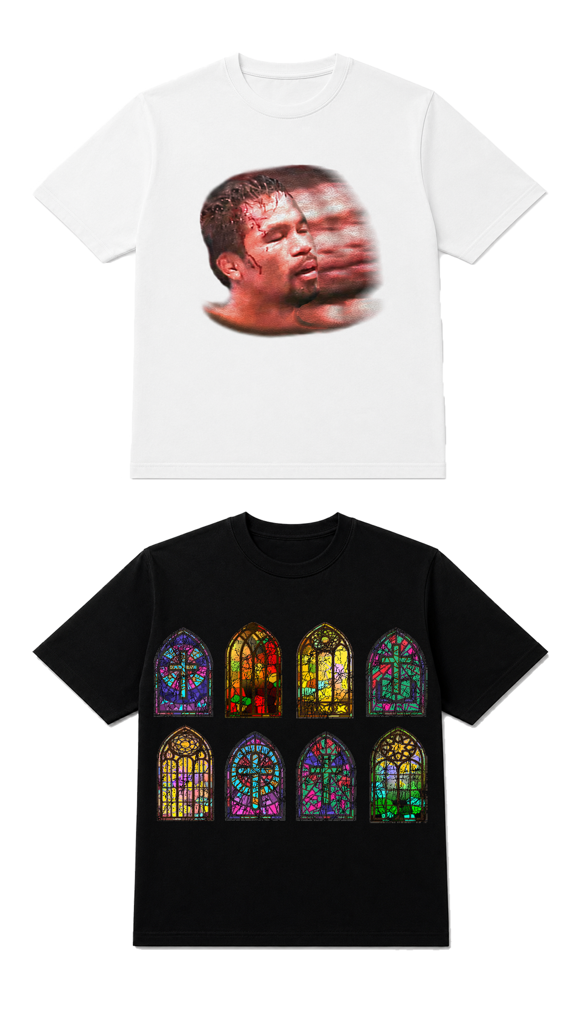 BLURRY PACQUAIO +  CHAPEL KYWL  SHIRT BUNDLE